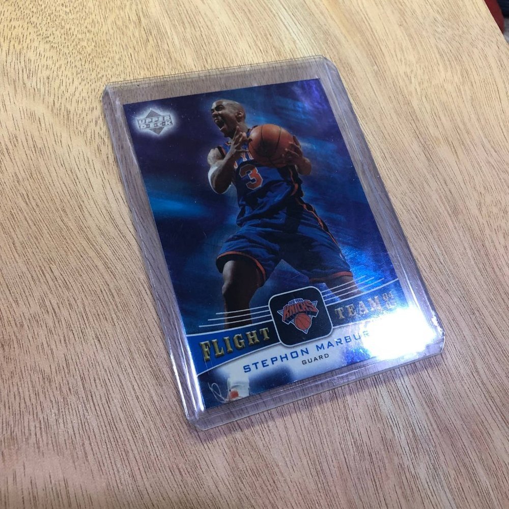 Stephon Marbury - Upper Deck Sports Card - Picture 2 of 2